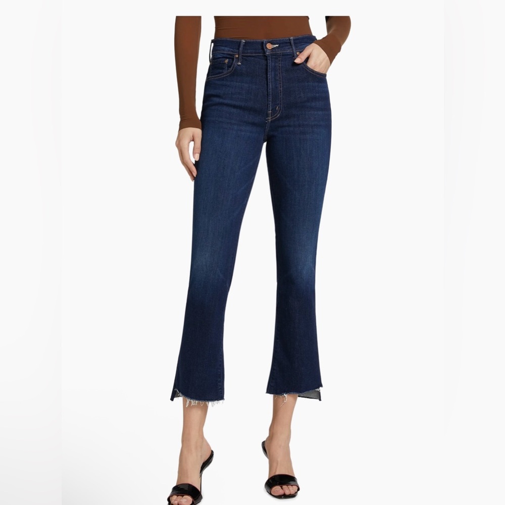MOTHER Insider Crop Step Frey - Tongue and Chic - Sz 29